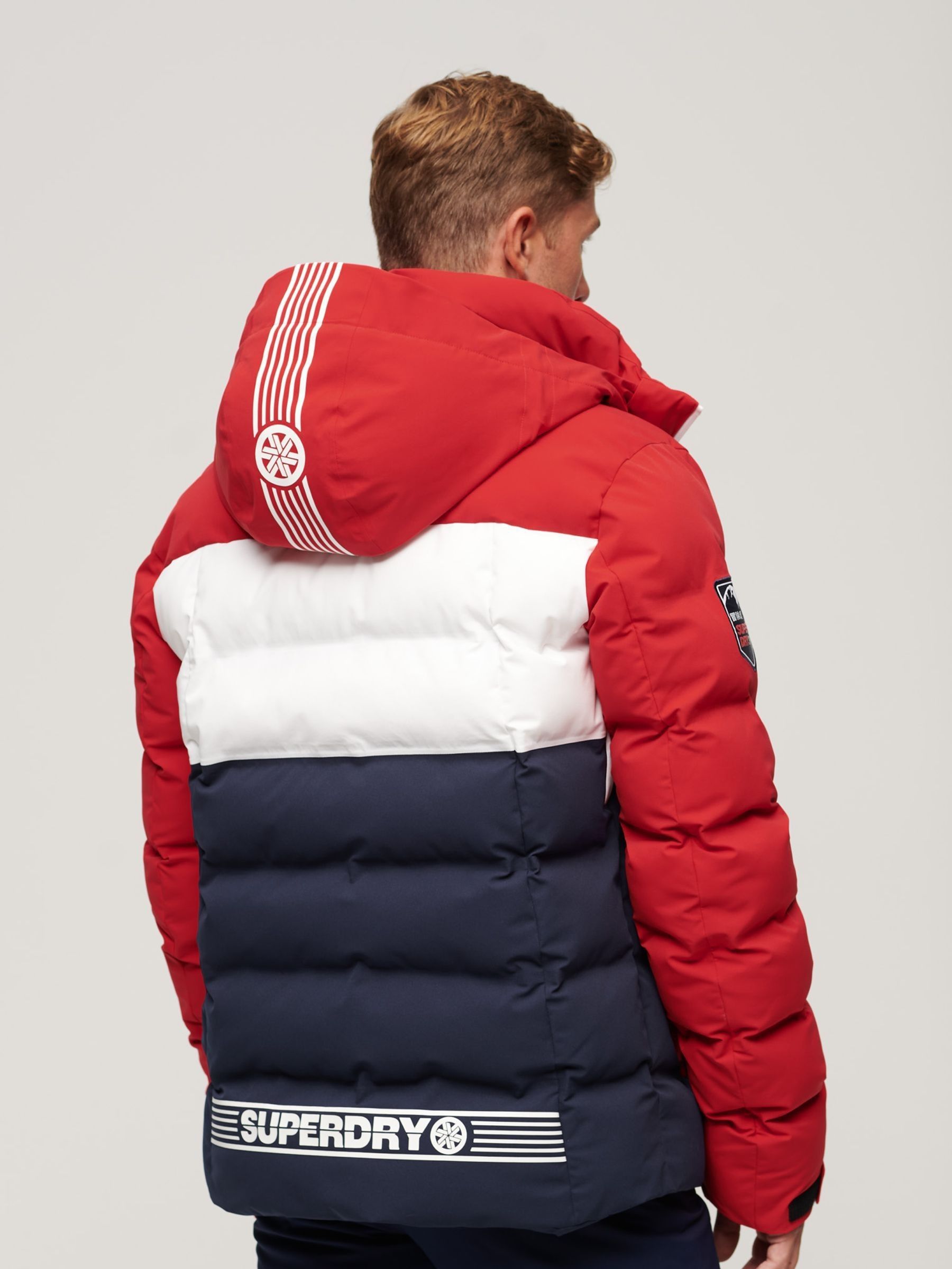 Buy Superdry Red Ski Radar Pro Puffer Jacket from Next Luxembourg