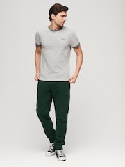 Superdry Dark Green Essential Logo Joggers - Image 3 of 6