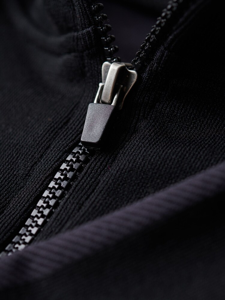 Superdry Black Seamless Half zip Baselayer Top - Image 5 of 5
