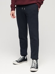 Superdry Dark Blue Essential Logo Joggers - Image 13 of 13