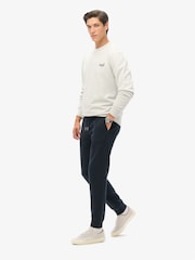 Superdry Dark Blue Essential Logo Joggers - Image 2 of 8