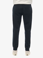 Superdry Dark Blue Essential Logo Joggers - Image 4 of 8