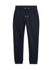 Superdry Dark Blue Essential Logo Joggers - Image 6 of 8