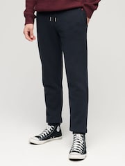 Superdry Dark Blue Essential Logo Joggers - Image 9 of 13
