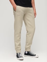Superdry Off White Essential Logo Joggers - Image 1 of 6