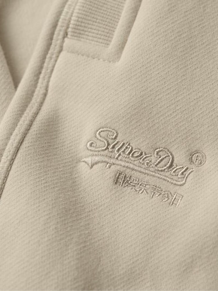 Superdry Off White Essential Logo Joggers - Image 5 of 6
