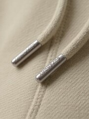 Superdry Off White Essential Logo Joggers - Image 6 of 6