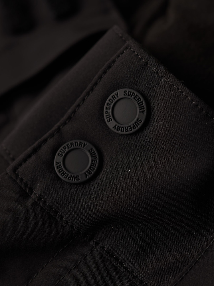 Superdry Black Slim Ski Trousers - Image 4 of 4
