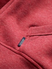 Superdry Pink Essential Slim Fit Logo Hoodie - Image 4 of 5
