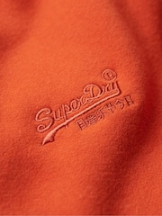 Superdry Orange Essential Slim Fit Logo Hoodie - Image 15 of 15