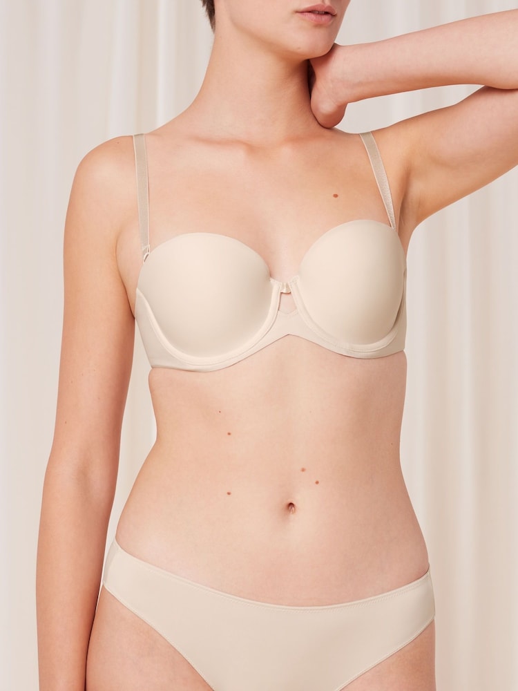 Triumph Cream Pure Micro Push-Up Bra - Image 1 of 5