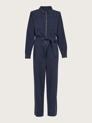 Monsoon Blue Ally Zip-Up Jumpsuit - Image 3 of 3