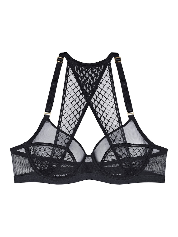 Triumph Black Mysterious Spotlight Wired Bra - Image 5 of 5
