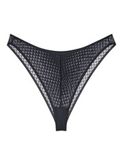 Triumph Black Mysterious Spotlight Highleg Brazilian Briefs - Image 5 of 5