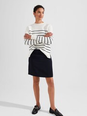 Hobbs White 100% Cotton Ruby Jumper - Image 4 of 5