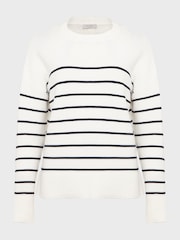 Hobbs White 100% Cotton Ruby Jumper - Image 5 of 5