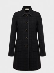 Hobbs Black Tweed Elaine Coat - Image 4 of 4