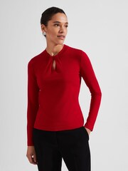 Hobbs Red Effie Jumper - Image 1 of 4