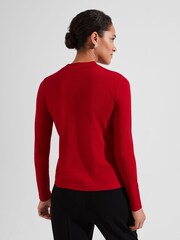 Hobbs Red Effie Jumper - Image 2 of 4