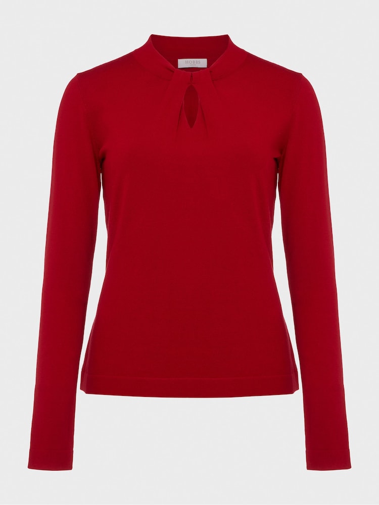 Hobbs Red Effie Jumper - Image 4 of 4