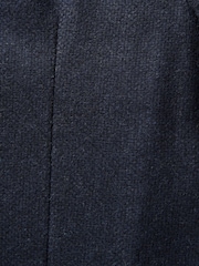 Navy Blue Nova Fides Signature Textured Wool Blazer - Image 11 of 12