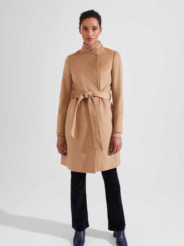 Hobbs Camel Brown Ada Coat - Image 1 of 4