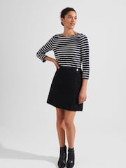 Hobbs Black Knit Emmy Skirt - Image 1 of 4