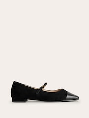 Boden Black Mary Jane Flats - Image 2 of 4