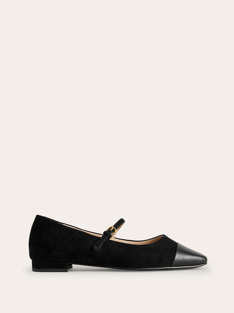 Boden Black Mary Jane Flats - Image 2 of 4