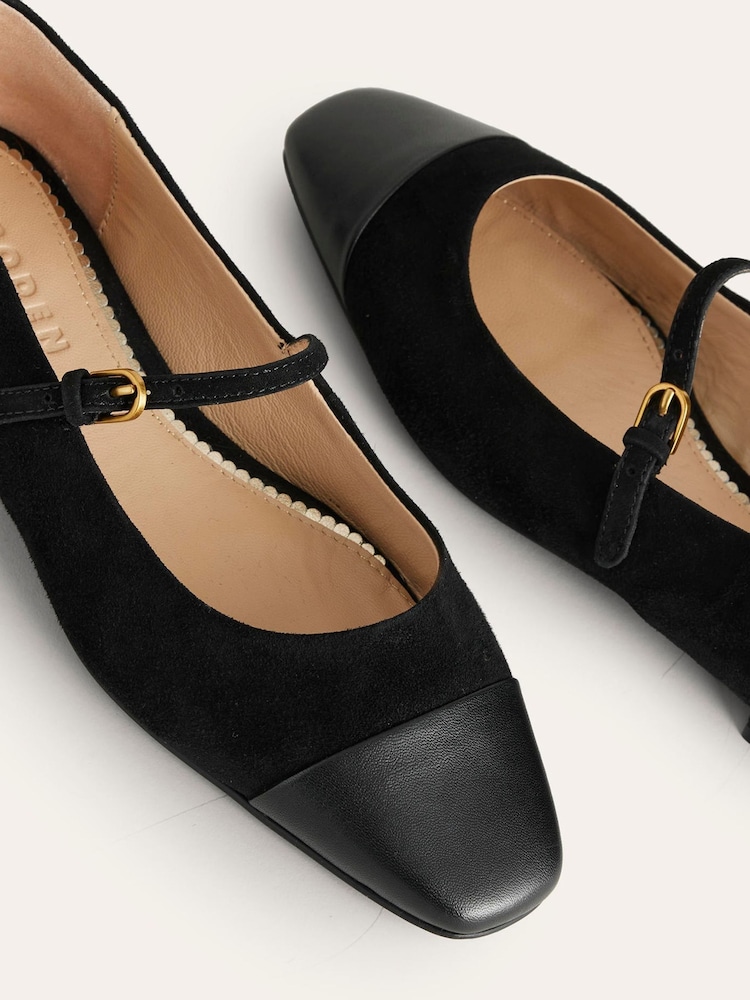 Boden Black Mary Jane Flats - Image 4 of 4