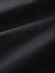 Black Cotton Stretch Bomber Jacket - Image 7 of 11
