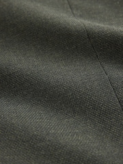 Khaki Green Regular Fit Textured Smart Blazer - Image 10 of 11