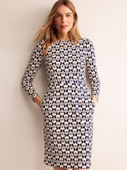 Blau - Boden Petite Penelope Jersey-Kleid - Bild 1 von 5