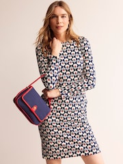 Blau - Boden Petite Penelope Jersey-Kleid - Bild 3 von 5