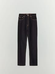 BHOEM Dark Blue Crop Flare Jeans - Image 7 of 7