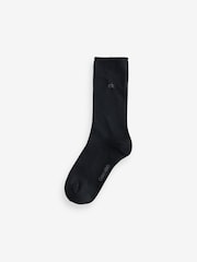 Noir - Calvin Klein Soft Cotton Rolltop Crew Socks 3 Pack - Image 3 de 3