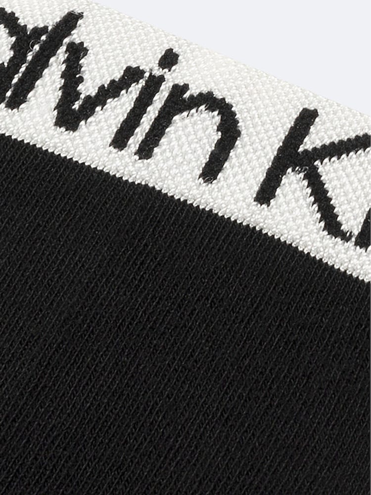 Calvin Klein Logo Stripe Trainers Socks 2 Pack - Bild 2 von 2 Calvin Klein Logo Stripe Trainers Socks 2 Pack - Bild 2 von 2