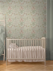 William Morris At Home Peony and Sage Woodland Weeds 10M Wallpaper - Image 1 of 5