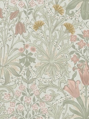 William Morris At Home Peony and Sage Woodland Weeds 10M Wallpaper - Image 2 of 5