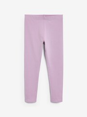Pink/Purple Rainbow/Ochre Yellow Spot Leggings 5 Pack (3-16yrs) - Image 4 of 8