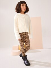 Animal Regular Length Cosy Fleece Lined Leggings (3-16yrs) - Image 3 of 7