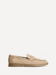 Linzi Cream Wide Fit Request Wide Fit Classic Loafers With Front Tab - Image 2 of 5