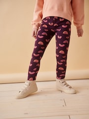 Regenbogenfarben - Kuschelige Leggings mit Fleecefutter (3–16 Jahre) - Bild 2 von 6