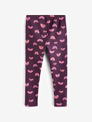 Regenbogenfarben - Kuschelige Leggings mit Fleecefutter (3–16 Jahre) - Bild 5 von 6