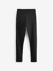 Black Ribbed Leggings (3-16yrs) - Image 5 of 7