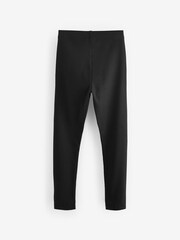 Black Ribbed Leggings (3-16yrs) - Image 6 of 7