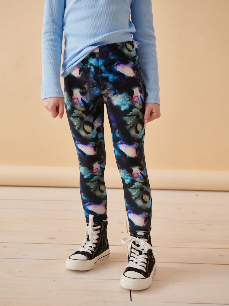 Blau/Mehrfarbig - Leggings mit Print (3–16 J.) - Bild 1 von 7 Blau/Mehrfarbig - Leggings mit Print (3–16 J.) - Bild 1 von 7