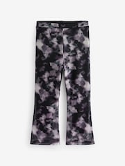 Black/White Mesh Flare Leggings (3-16yrs) - Image 5 of 7
