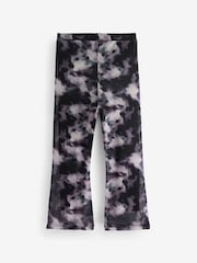 Black/White Mesh Flare Leggings (3-16yrs) - Image 6 of 7