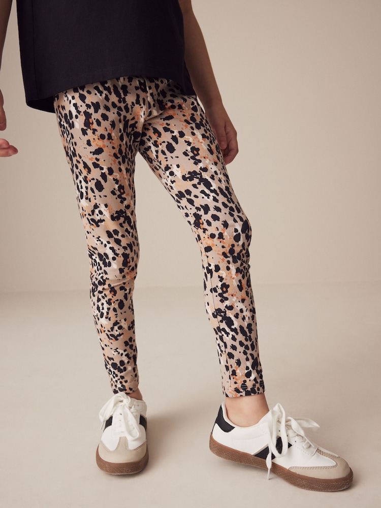 Animal Abstract Animal Print Leggings (3-16yrs) - Image 2 of 7